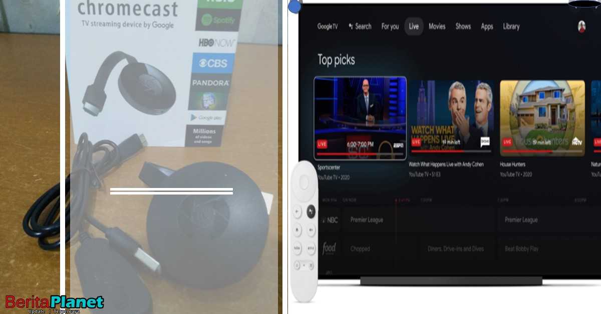 Google Meluncurkan Remote Chromecast Generasi Terbaru