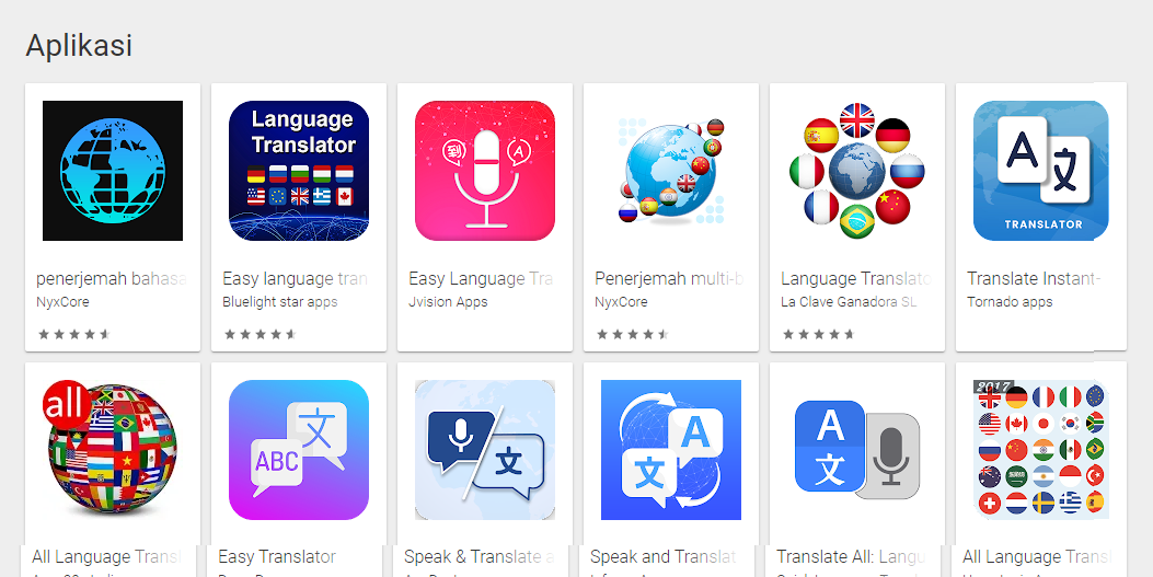 Aplikasi Translate Bahasa Inggris dan Indonesia Terbaik