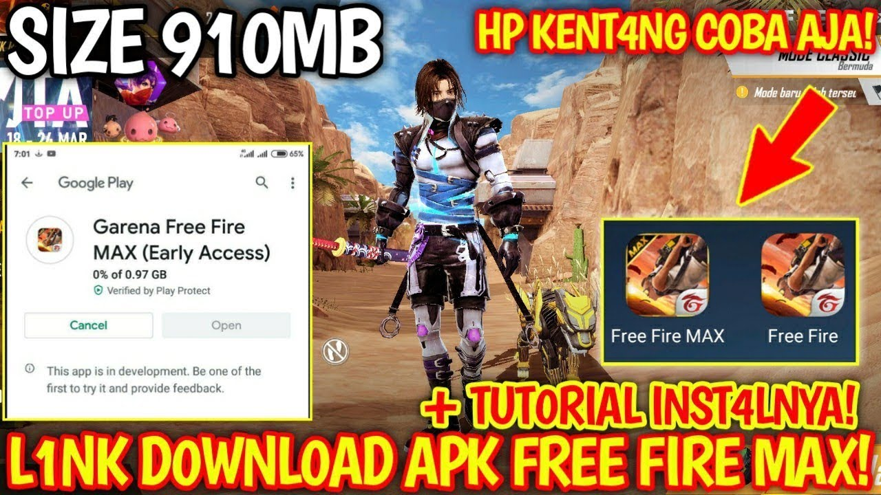Unduh Garena Free Fire MAX APK for Android