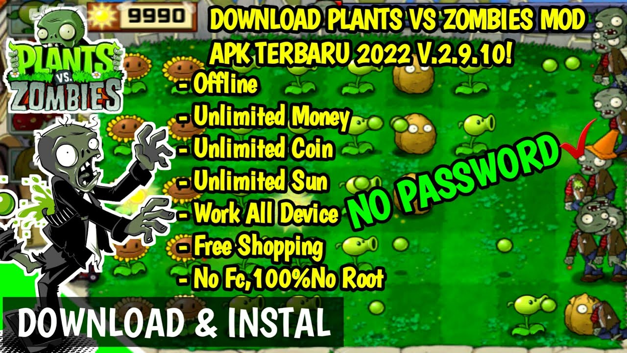 Plant vs Zombie Mod Apk Download